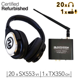 20 SX553 V1 Headphones [R] + TX350 Transmitter