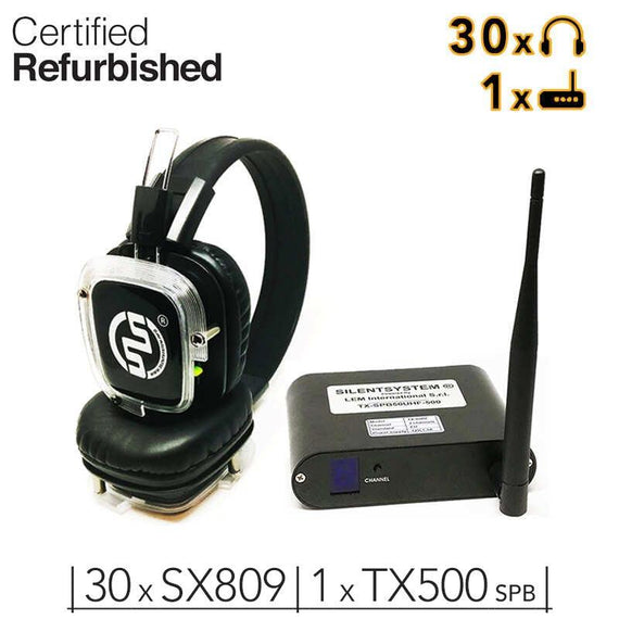 30 SX809 Headphones [R] + TX500 Transmitter [R]