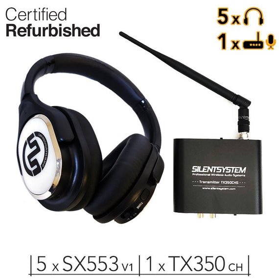 5 SX553 V1 Headphones [R] + TX350 Transmitter